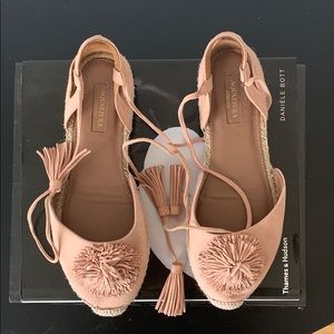 Aquazzura flats espadrille